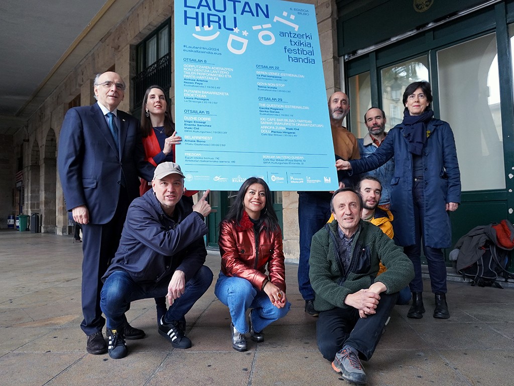 Bilboko Lautan Hiru antzerki-jaialdiak ‘antzerkiaren gorputzari’ erreparatuko dio aurten