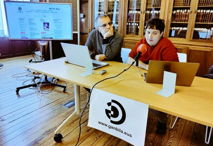 Susa argitaletxeak eta EHAZEk ganbila.eus webguneko atal berriak aurkeztu dituzte