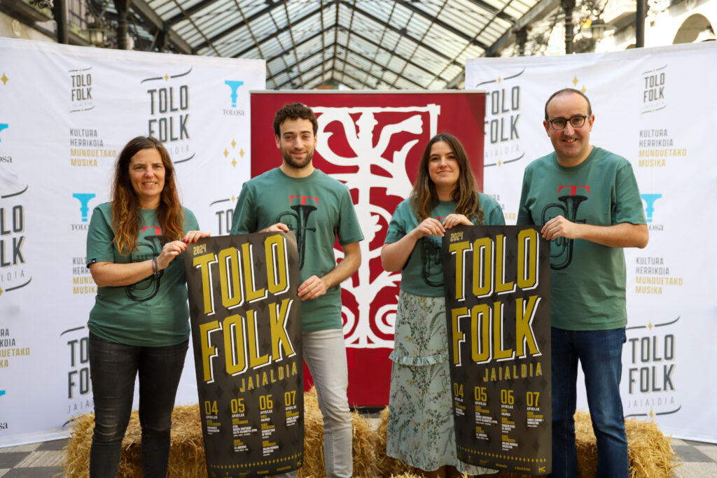 Bihar abiatuko da Tolofolk musika jaialdia Tolosan