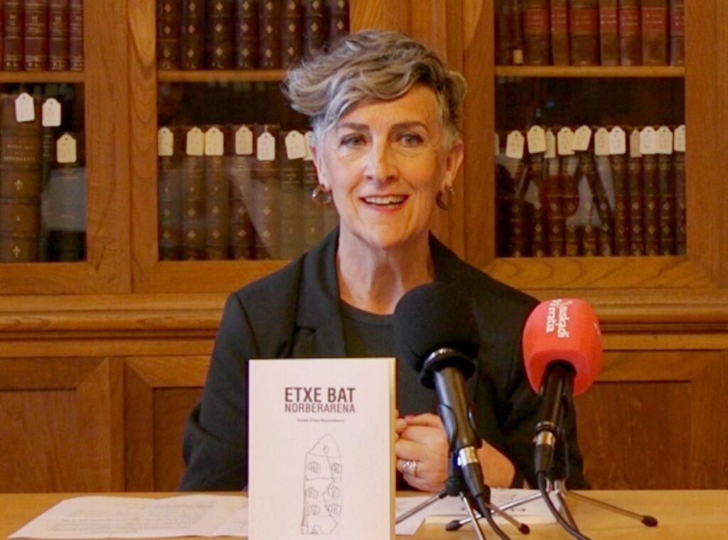 Norberaren etxea aldarrikatu du Yolanda Arrietak bere azken liburuan