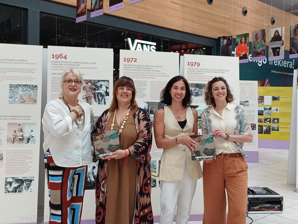 ‘Emakume arkeologoak Gipuzkoan’ erakusketa antolatu dute Donostian