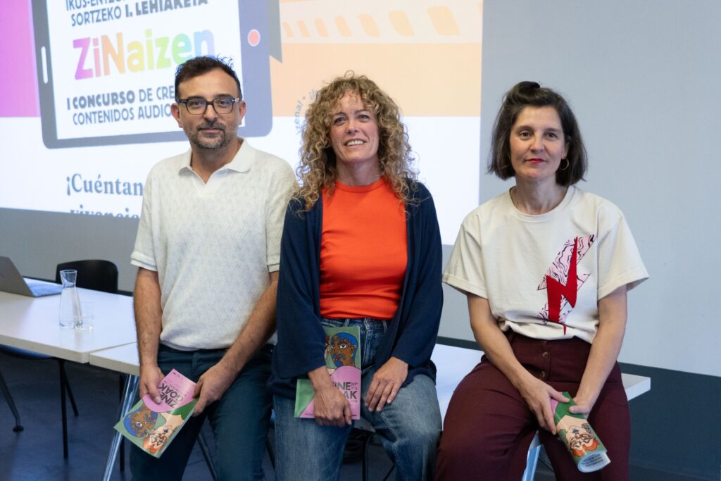 Naizen eta Zinegoak elkarteek ZiNaizen ikus-entzunezko edukien lehiaketa aurkeztu dute