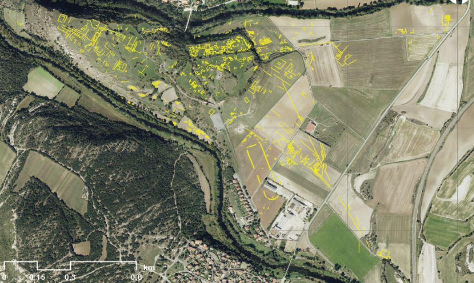 Zirku erromatar bat aurkitu dute Iruña Veleiako aztarnategian