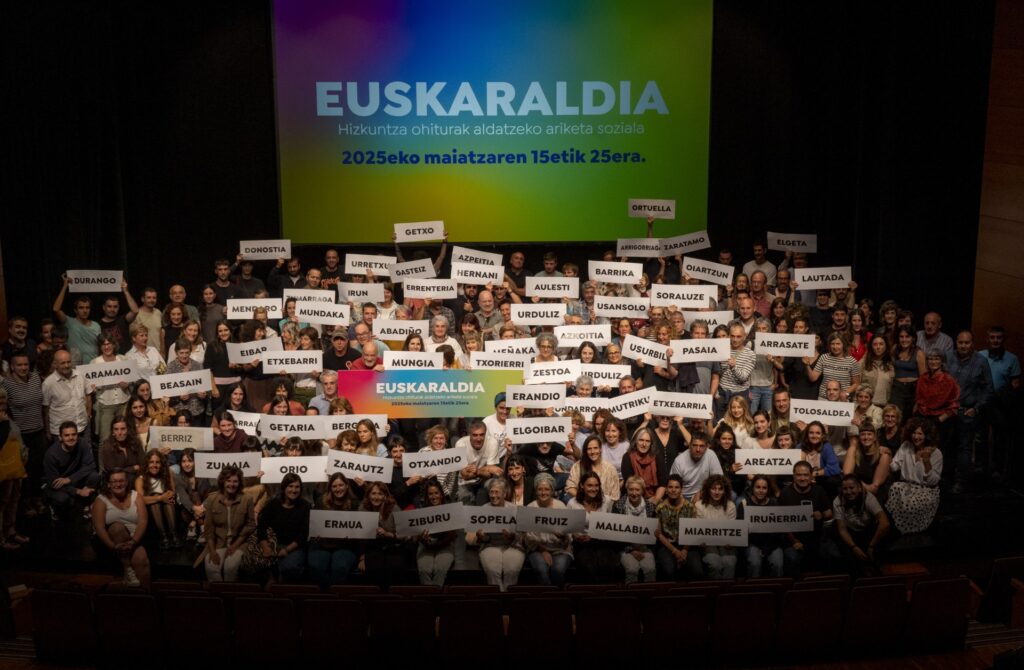 Euskaraldiaren 4. edizioak lehen pausua eman du