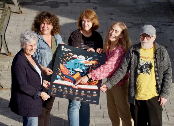 Diziplina desberdinetako sormena eta euskara ardatz hartuta egingo da Literatur Amuak jaialdia Ondarroan