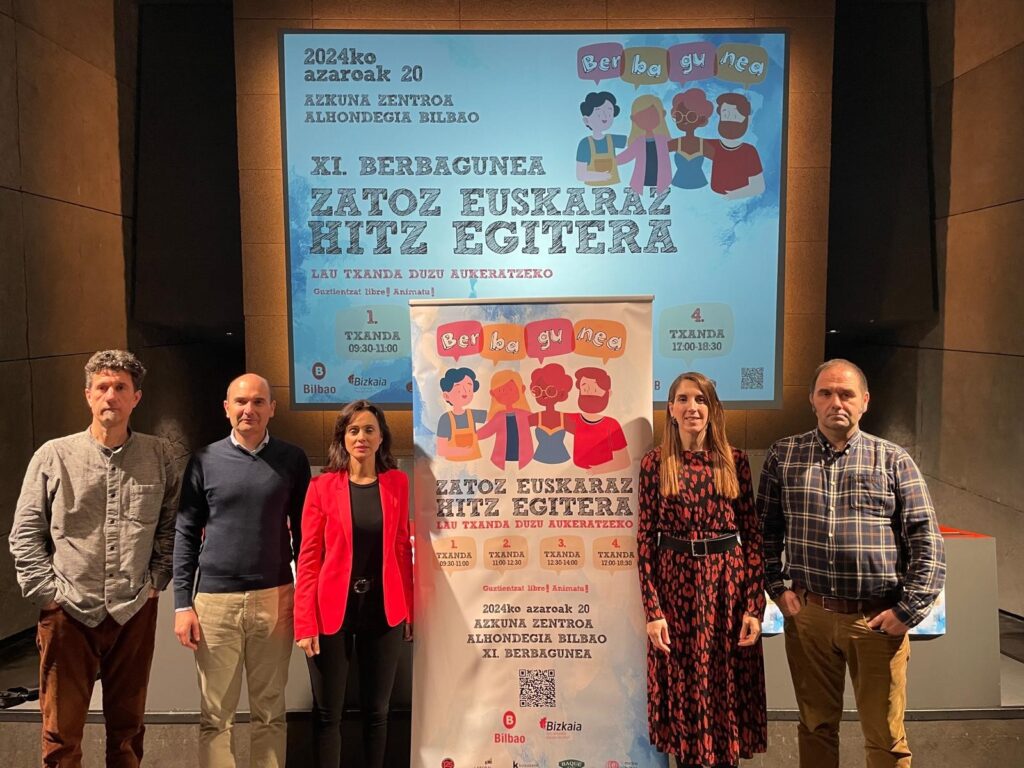 Asteazkenean egingo da Berbagunea Bilbon