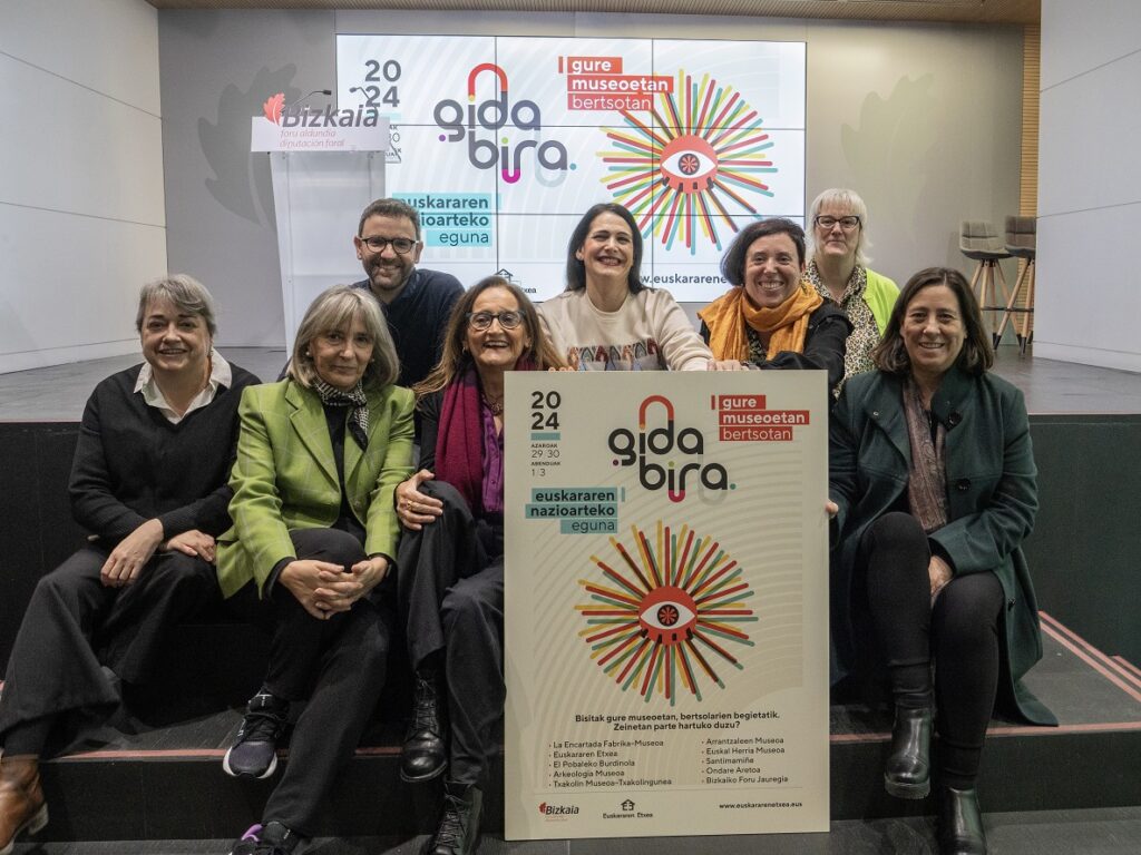 Ostiralean abiatuko da ‘Gida Bira, gure museoak bertsotan’ ekimena Bizkaian