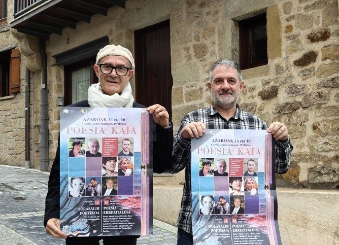 Poesia eta musika uztartuko dituen jaialdia egingo dute Lezon