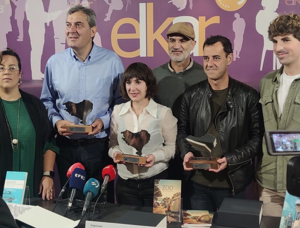 Goiatz Labandibar, Xabier eta Martin Etxeberria eta Mario Calabresi dira aurtengo Zilarrezko Euskadi Sariak