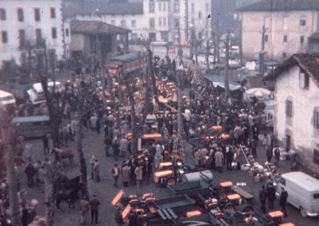 Orain dela 50 urteko Abadiñoko San Blas azokari buruzko irudiak berreskuratu dituzte