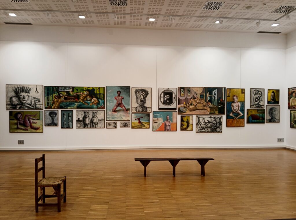 Alvaro Ledesma artistaren ‘Psicosis’ atzerabegirakoa ikusgai dago Donostian otsailaren 28ra arte