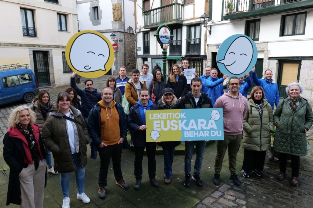 Euskara babesteko neurriak hartu dituzte Lekeition