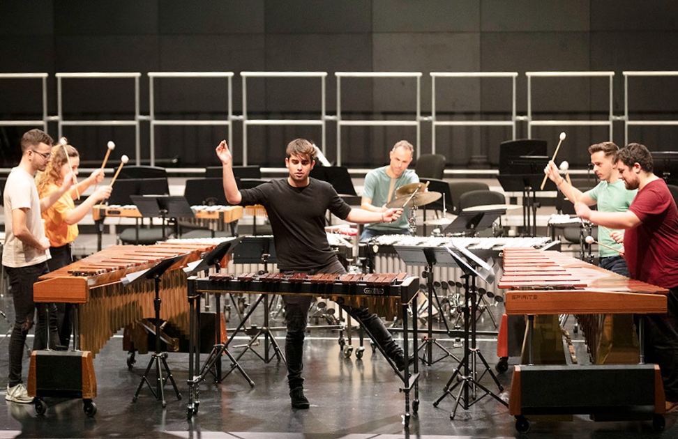 Euskal Herriko Gazte Orkestrak perkusio-kontzertua eskainiko du otsailaren 14ean, Bilboko BBK aretoan