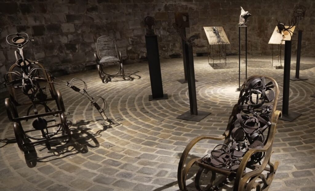 Floren Fernandez de Retanaren ‘Korintoko Brontzea’ erakusketa ikusgai da Iruñeko Ziudadelako Labean