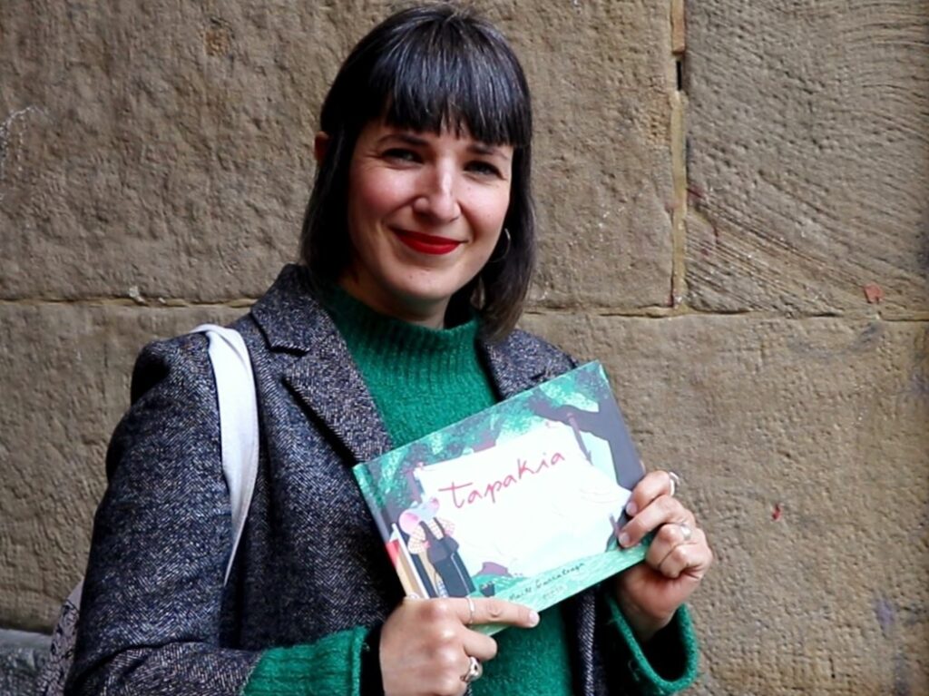 [BIDEOA] Irudiekin irakurtzeko album ilustratua dakar Maite Gurrutxagak