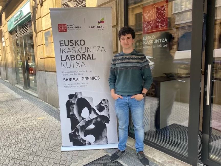 Jon Esnaola Agirre konpositoreak irabazi du Eusko Ikaskuntza Gazte Saria