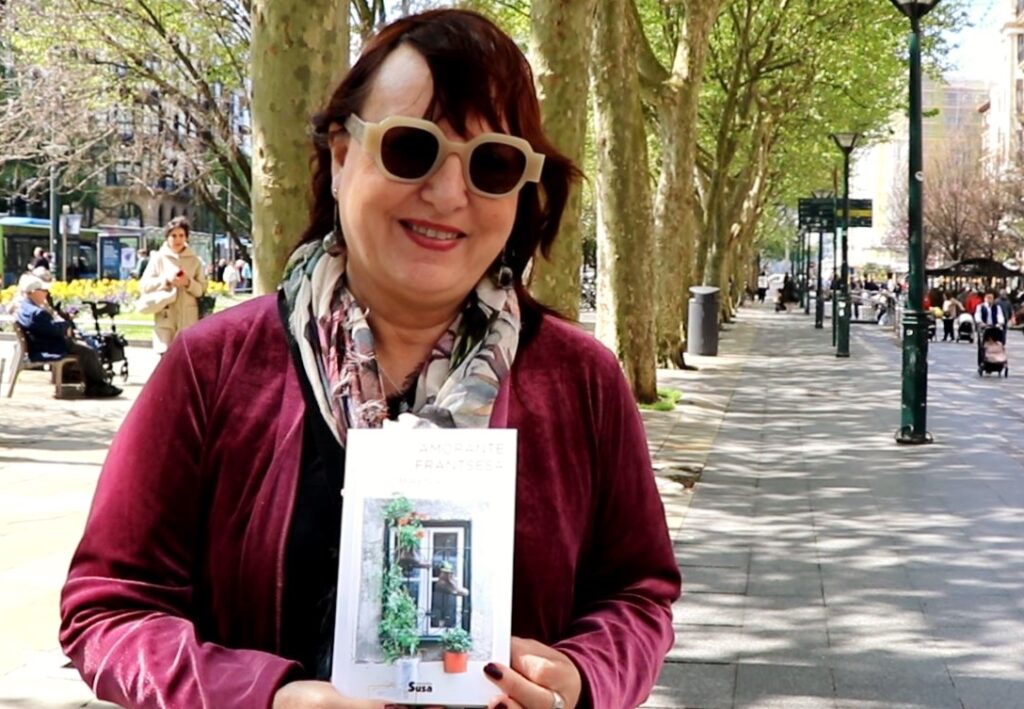 [BIDEOA] ‘Amorante Frantsesa’, poema bidez idatzitako eleberria kaleratu du Miren Agur Meabe idazleak