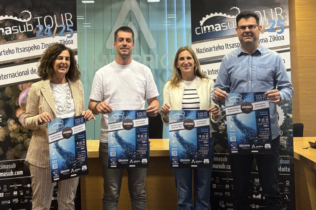 Nazioarteko Itsaspeko Zinemaren Zikloa Amurriora iritsiko da hilaren 8an