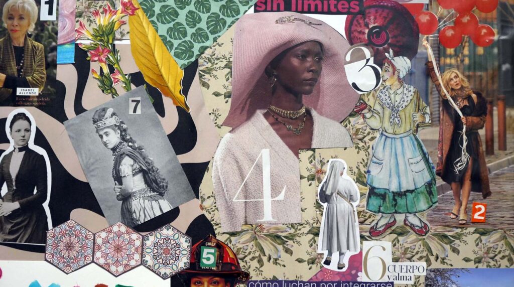 Emakume migratzaileen ikuspuntua azalera ateratzeko erakusketa ireki dute Iruñeko Emakumeen Etxean