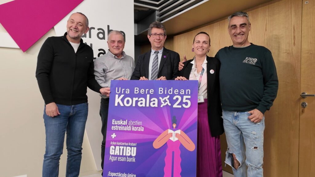 Ura Bere Bidean Korala Gasteizera itzuliko da irailaren 20an