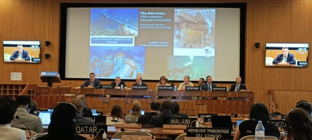 UNESCOk Albaola Itsas Kultur Faktoria Jardunbide Egokien eredu gisa aitortu du