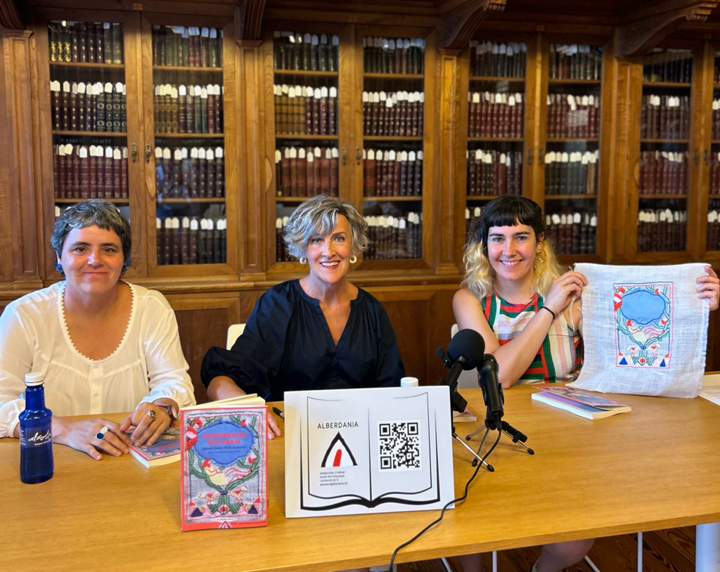 ‘Jostorratza eta haria’ liburuaren berrargitalpena aurkeztu du Yolanda Arrietak