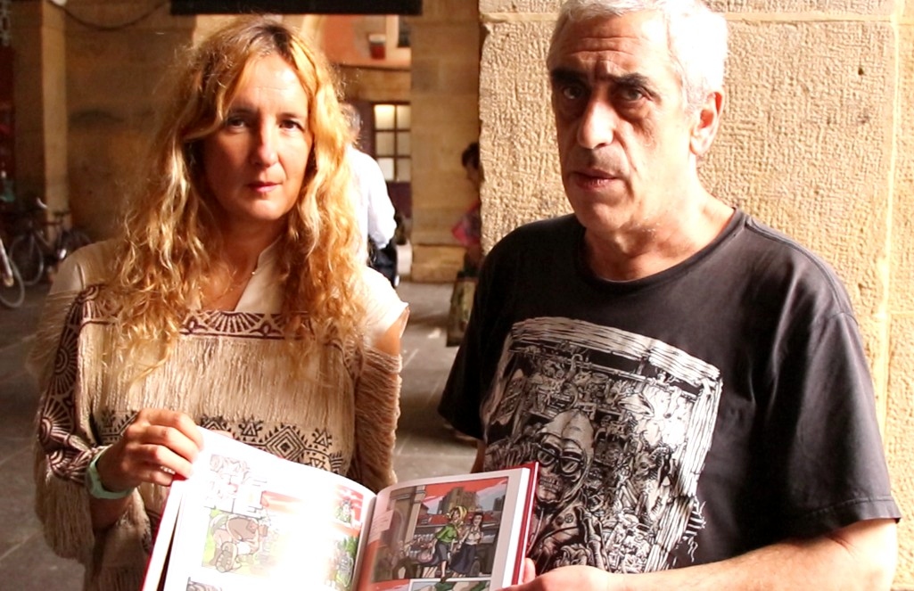 [BIDEOA] ‘Kateriñe’ komikia, 1936ko gerrako zauri kolektibo baten adierazpena