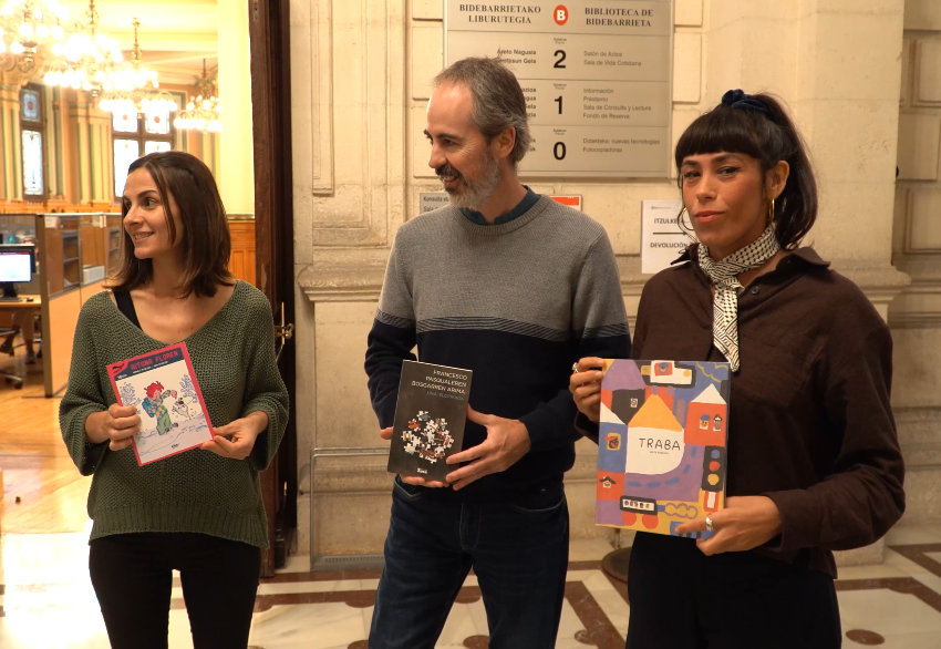 Unai Elorriaga, Karmele Mitxelena eta Maite Rosende dira aurtengo lehenengo Euskadi Literatura Sariak