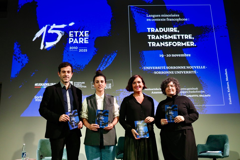 Frankofoniaren unibertsoan hizkuntza gutxituek dituzten erronken inguruan hausnartzeko Kongresua antolatu dute Parisen