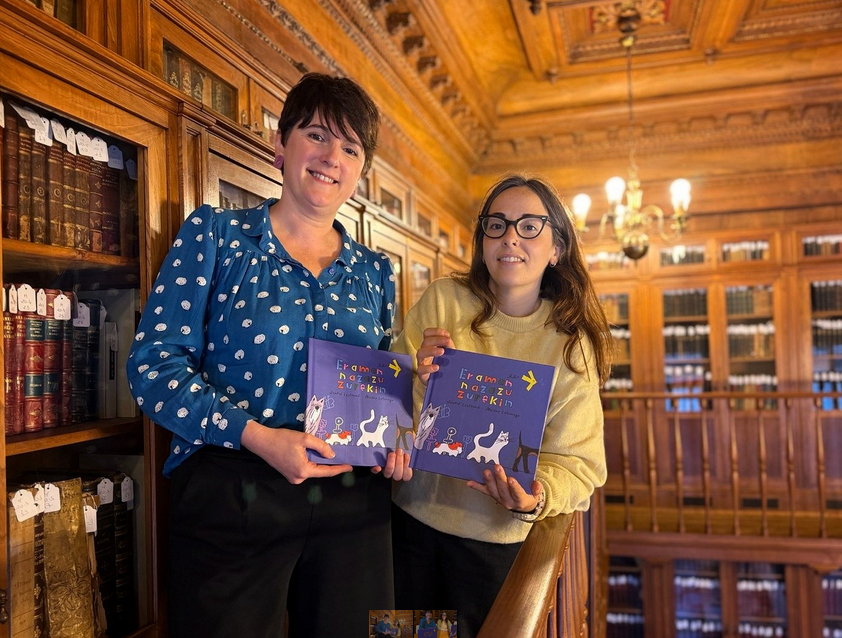 Junkal Lertxundik eta Maider Leturiagak ‘Eraman nazazu zurekin’ haurrentzako album ilustratua kaleratu dute