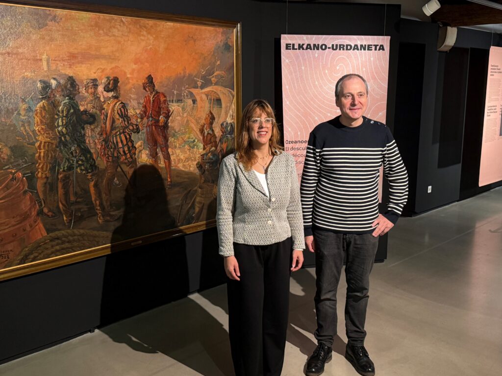 ‘Elkano-Urdaneta: ozeanoen aurkikuntza’ erakusketa paratu dute Donostiako Euskal Itsas Museoan