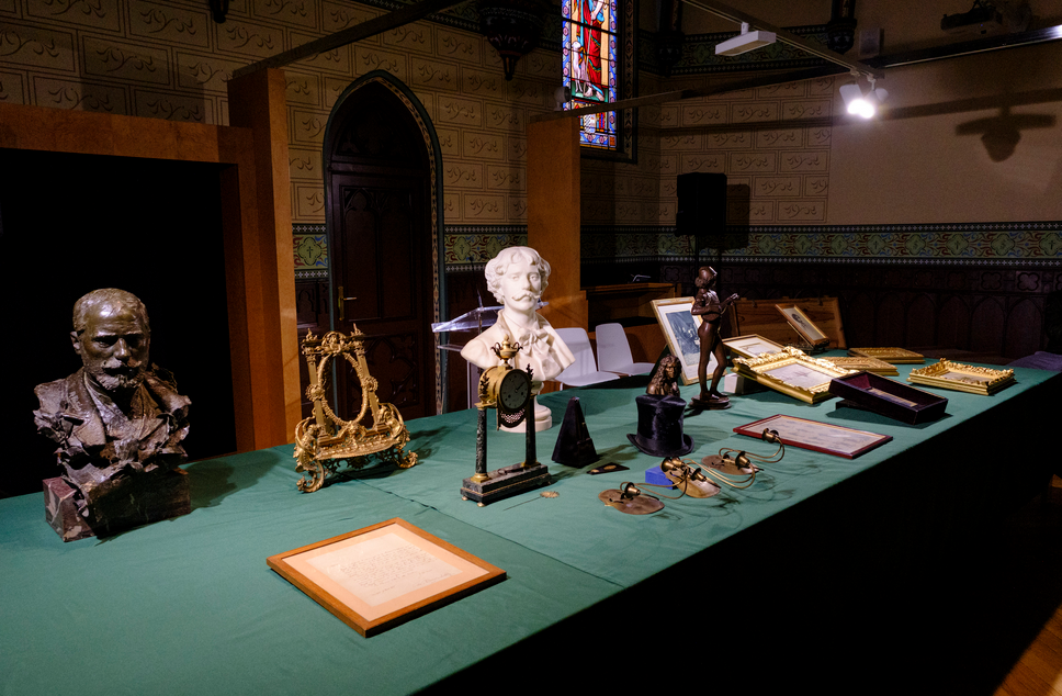 Pablo Sarasate konpositorearen ondare diren lau kutxa berreskuratu dituzte